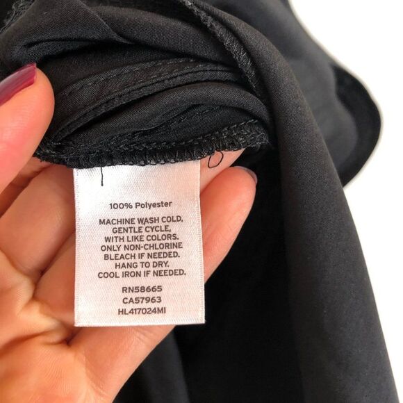 NWT Chelsea28 Black Side Button Camisole Tank Top - Picture 4 of 7